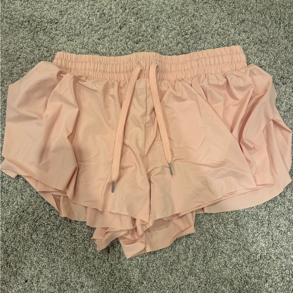 Amazon Peach Women's Athletic Shorts